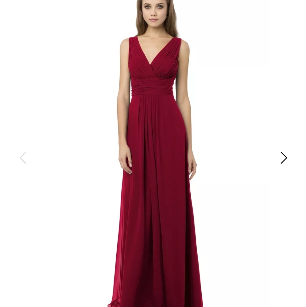 Red Bridesmaid Dress